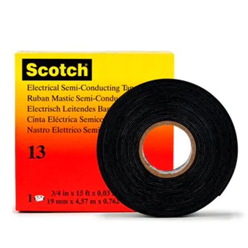 正品3M Scotch13#半导电绝缘胶带3M13#半导电乙丙橡胶绝缘胶带